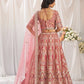 Latest Semi Stitched Tissue Lehenga Choli