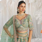 Latest Semi Stitched Tissue Lehenga Choli