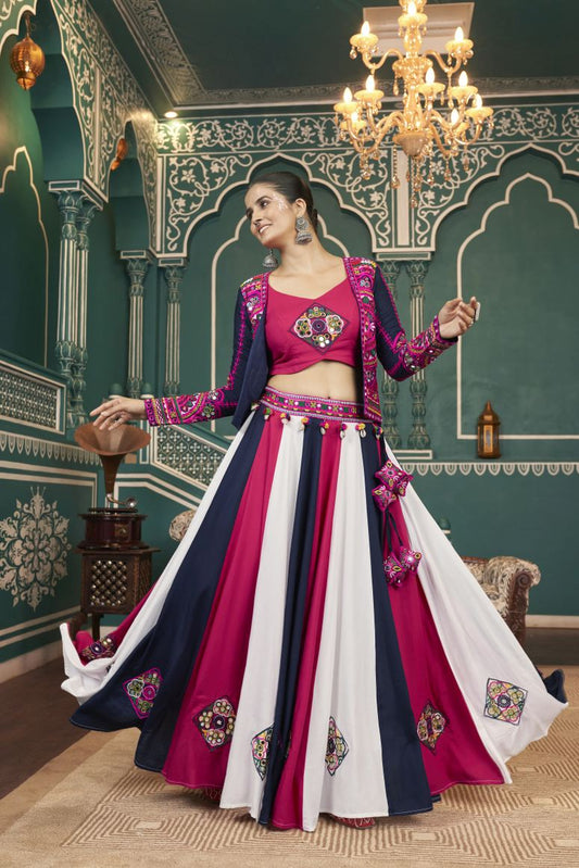 Latest Semi Stitched Lehenga Choli With Duppatta