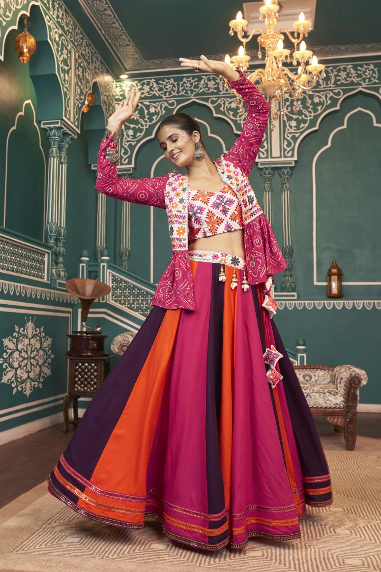 Latest Semi Stitched Lehenga Choli With Duppatta