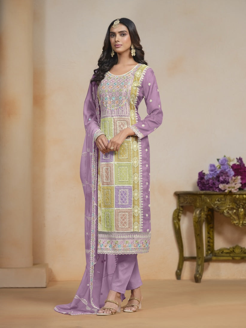 Semi Stitched Salwar Suits