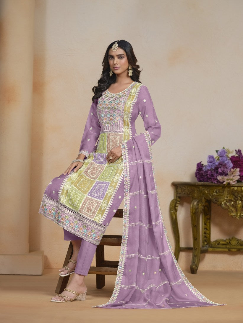 Semi Stitched Salwar Suits