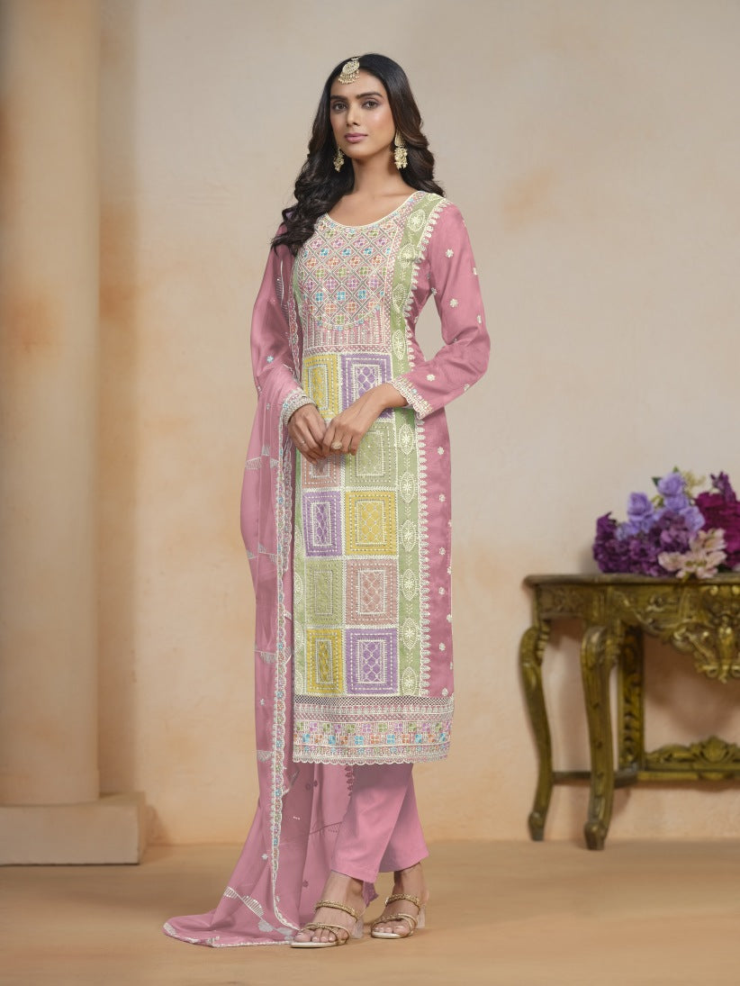 Semi Stitched Salwar Suits