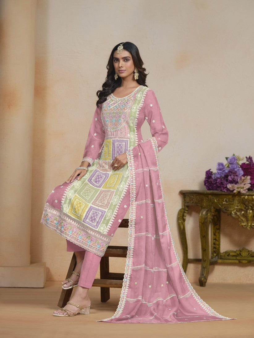 Semi Stitched Salwar Suits