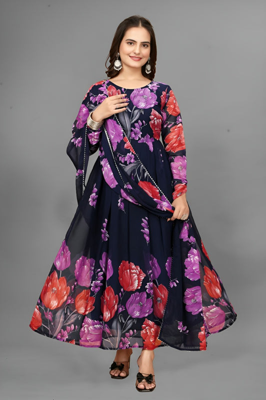 ReadyMade Gown With Duppatta