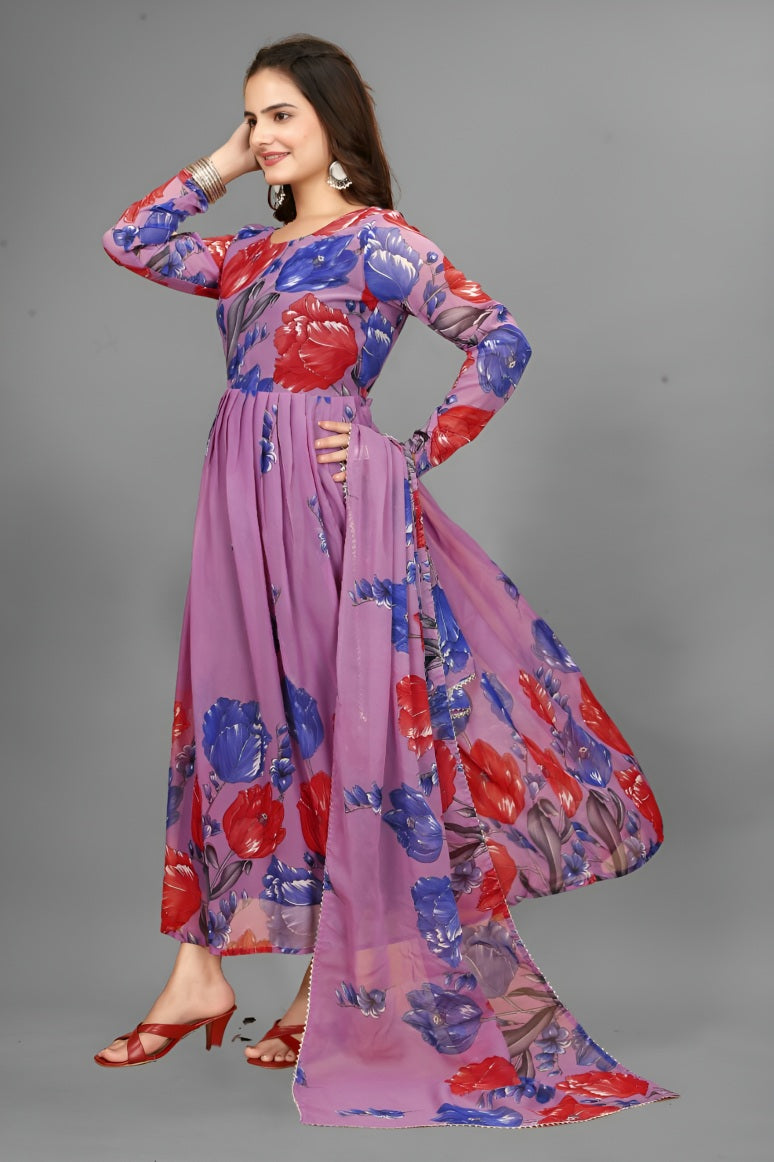 ReadyMade Gown With Duppatta