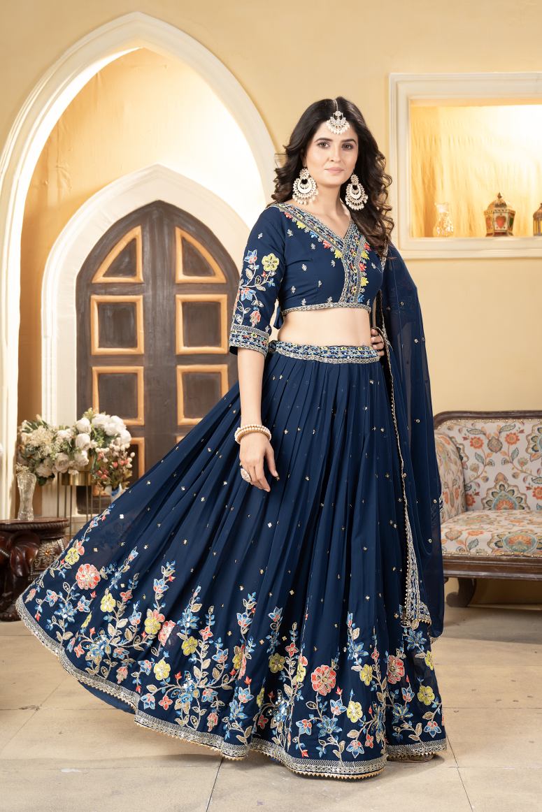 Latest Semi Stitched Lehenga Choli