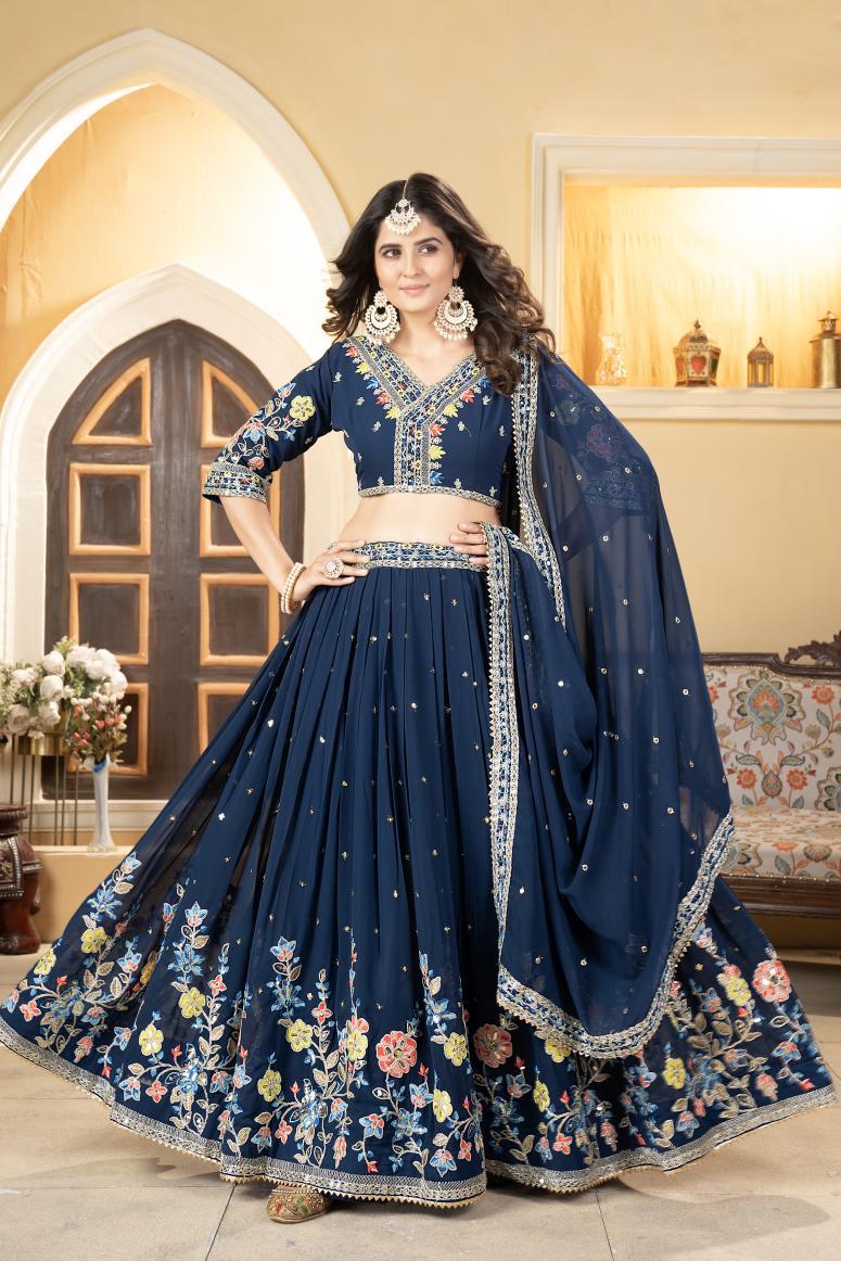 Latest Semi Stitched Lehenga Choli