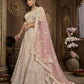 New Semi Stitiched Bridal Lehenga Choli