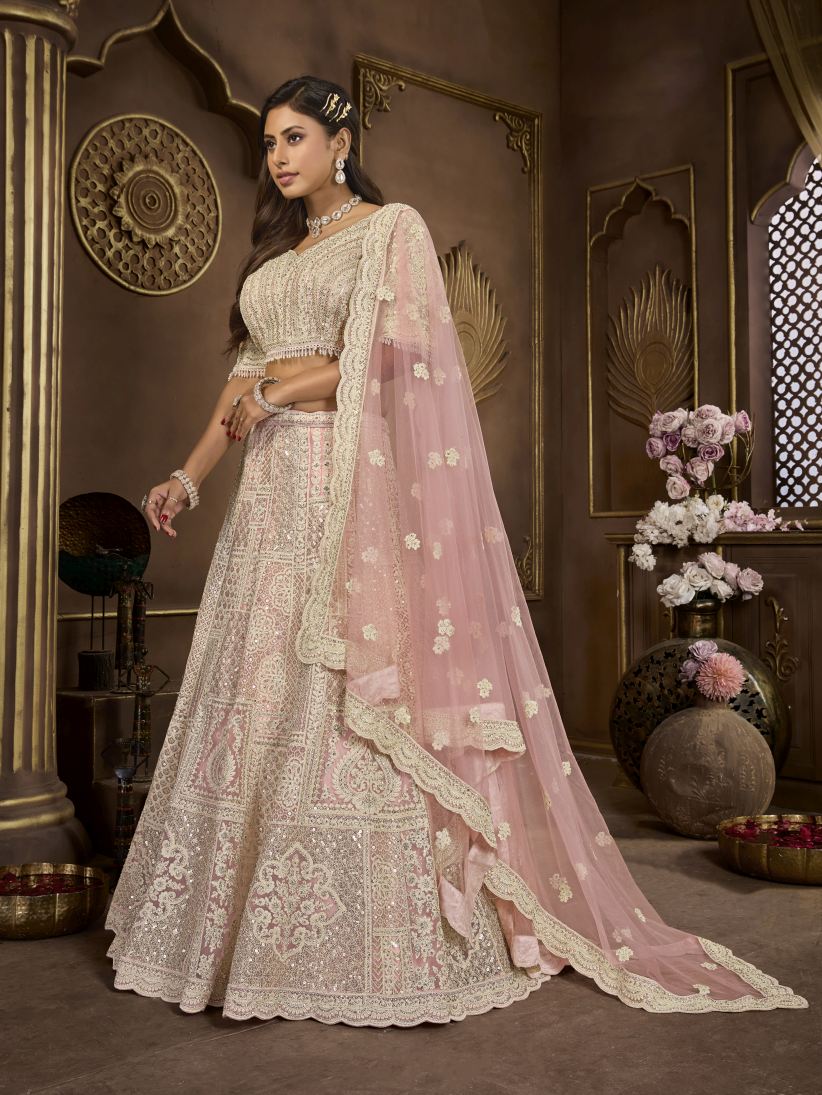 New Semi Stitiched Bridal Lehenga Choli