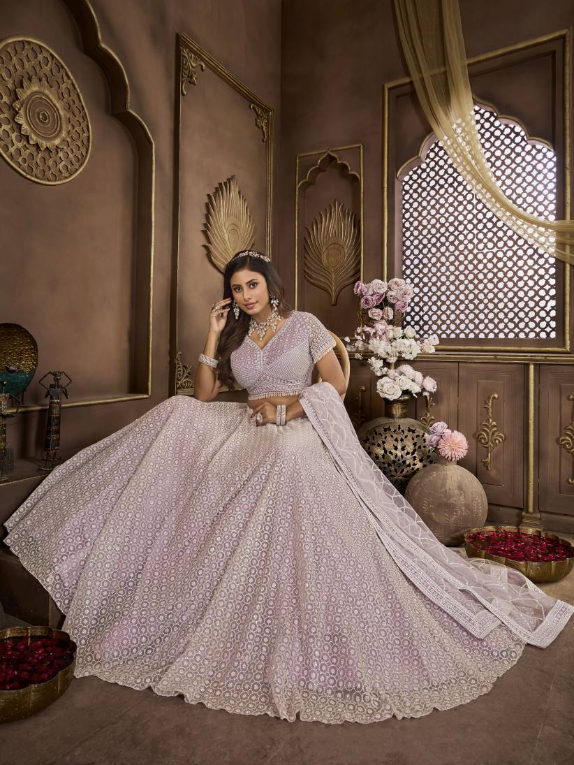 New Semi Stitiched Bridal Lehenga Choli