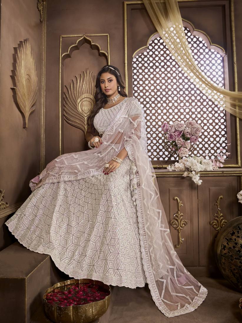 New Semi Stitiched Bridal Lehenga Choli