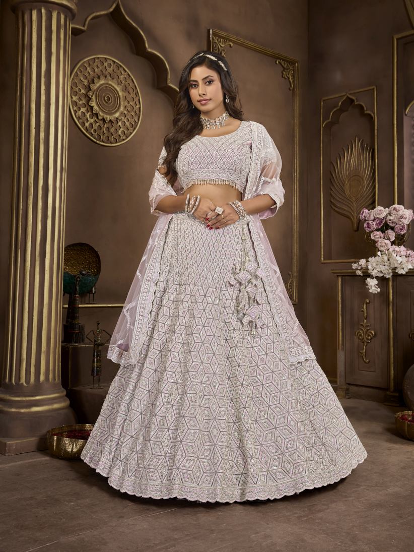 New Semi Stitiched Bridal Lehenga Choli