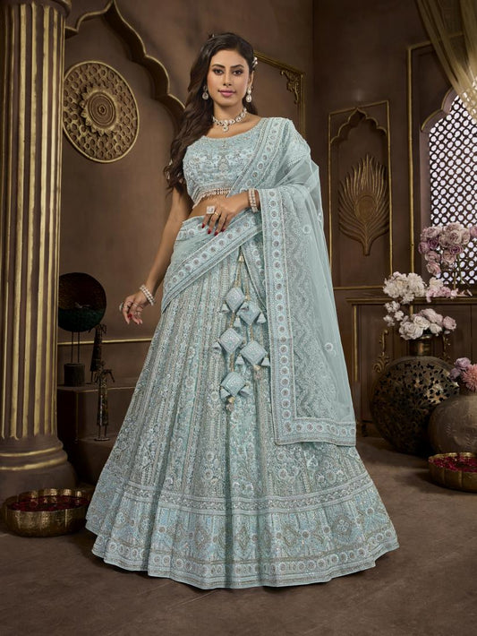 New Semi Stitiched Bridal Lehenga Choli