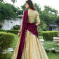 Latest Semi Stitched Banarasi Lehenga Choli