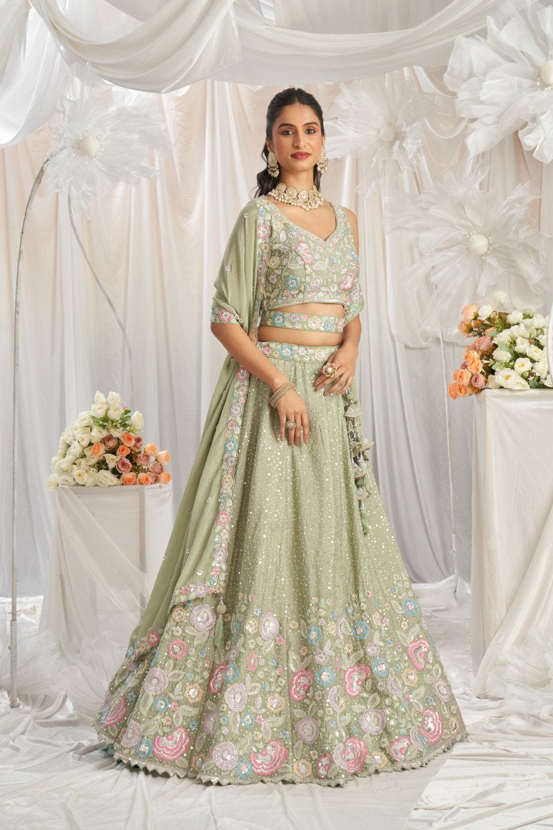 Latest Semi Stitched Lehenga Choli