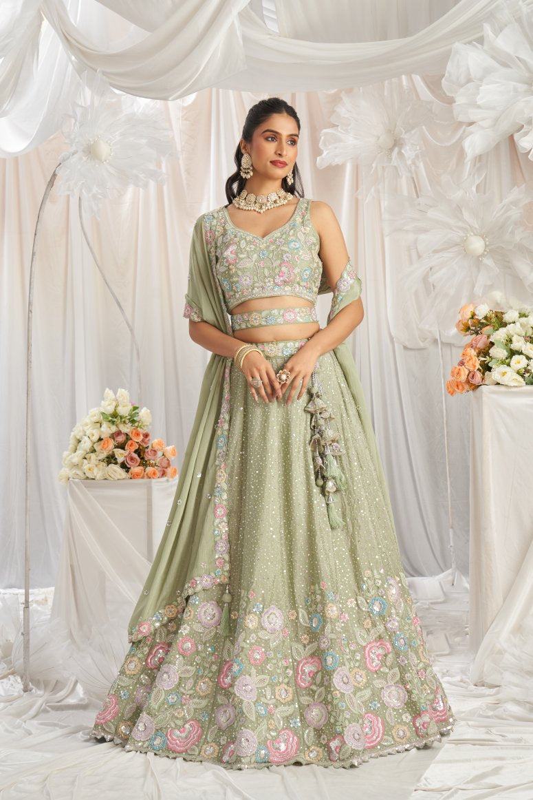 Latest Semi Stitched Lehenga Choli