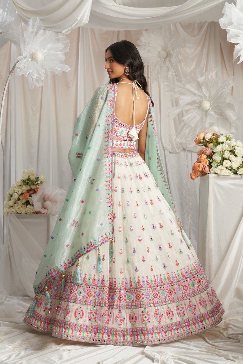 New Semi Stitiched Lehenga Choli