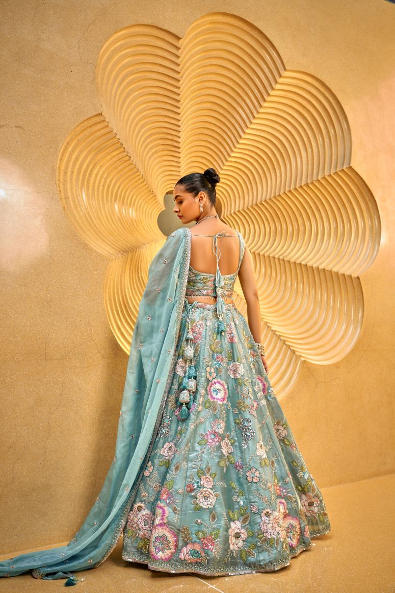 New Semi Stitiched Lehenga Choli