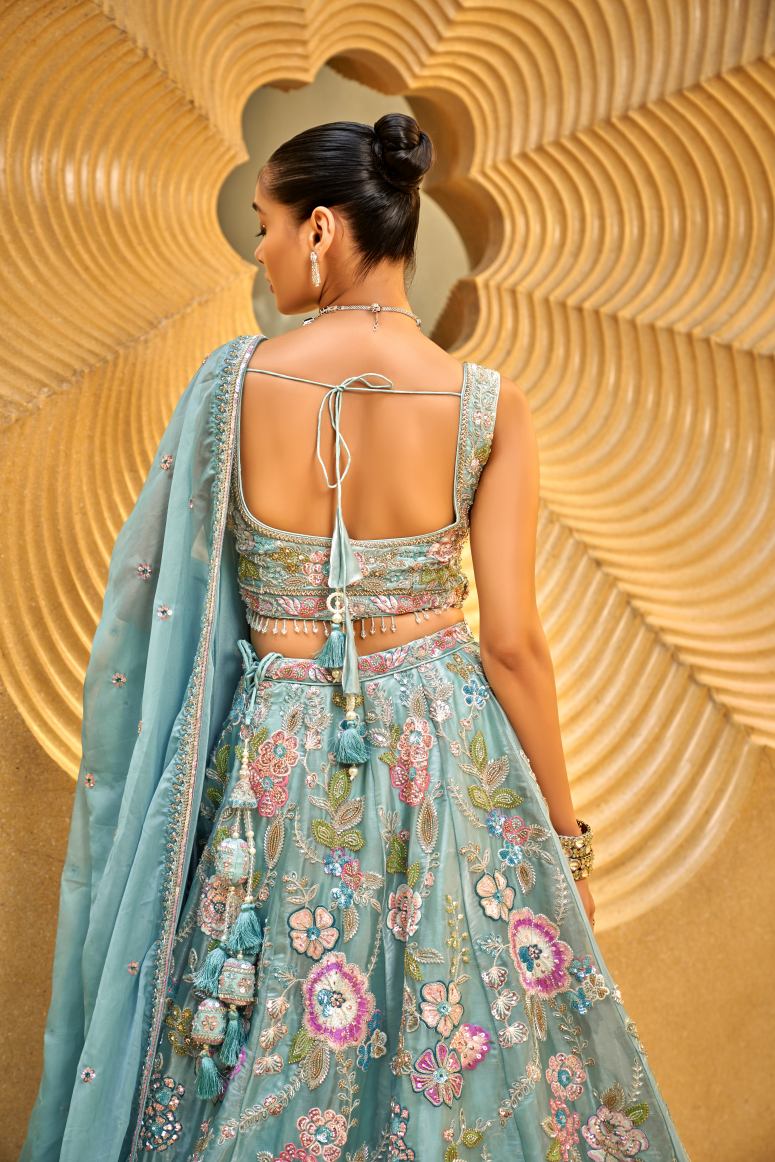 New Semi Stitiched Lehenga Choli