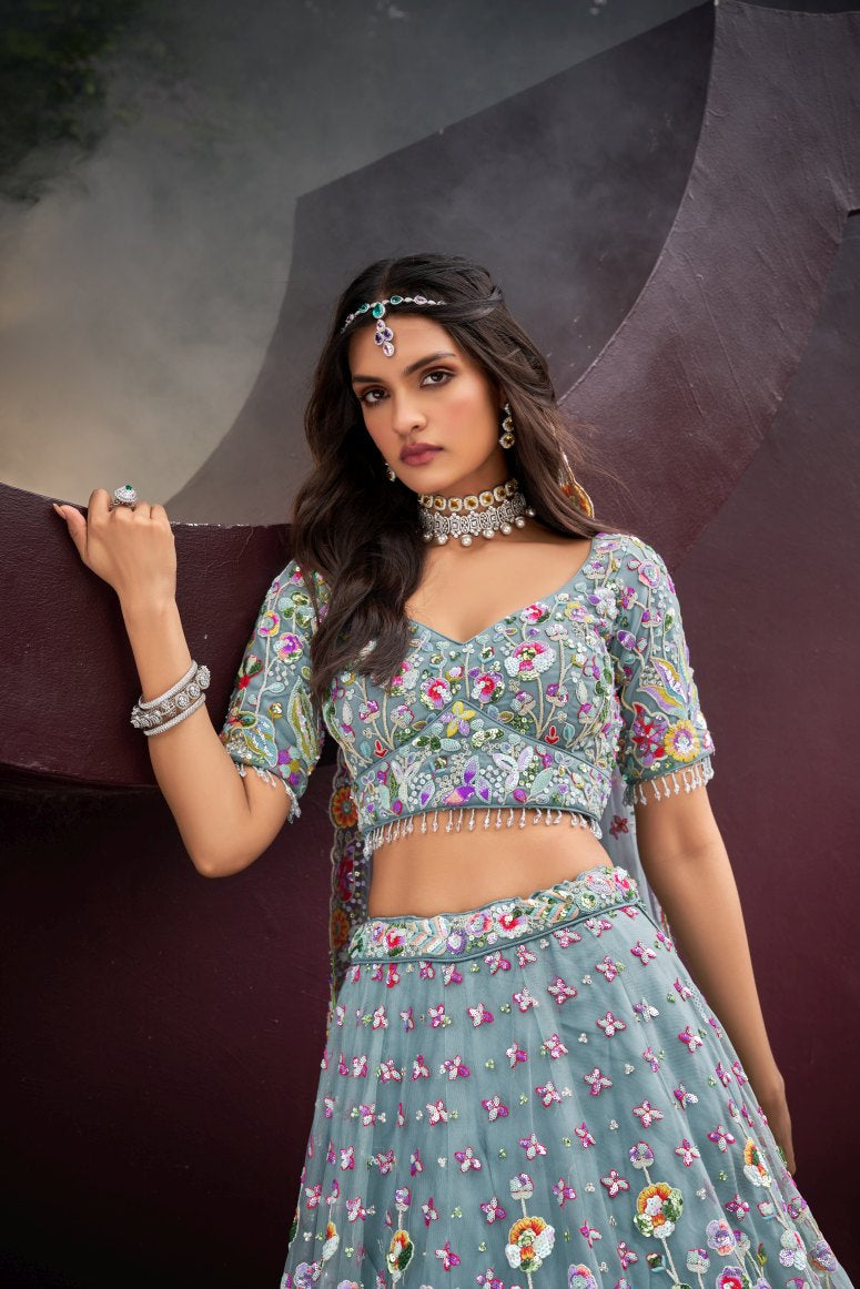 New Semi Stitiched Lehenga Choli