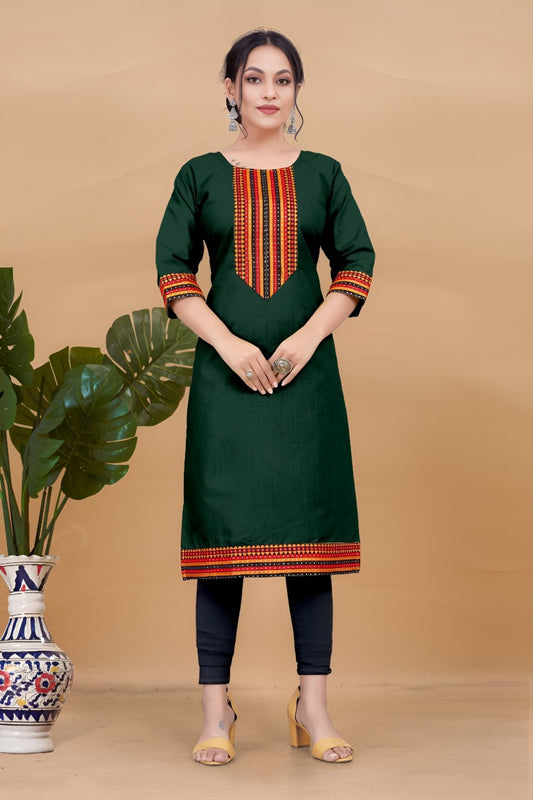 Latest Designer Cotton Readymade Kurti