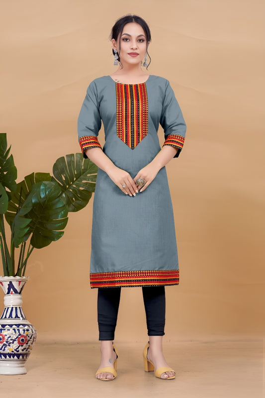 Latest Designer Cotton Readymade Kurti