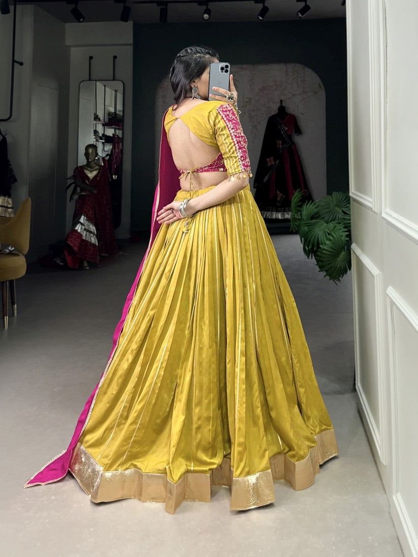 Latest Semi Stitched Lehenga Choli With Duppatta