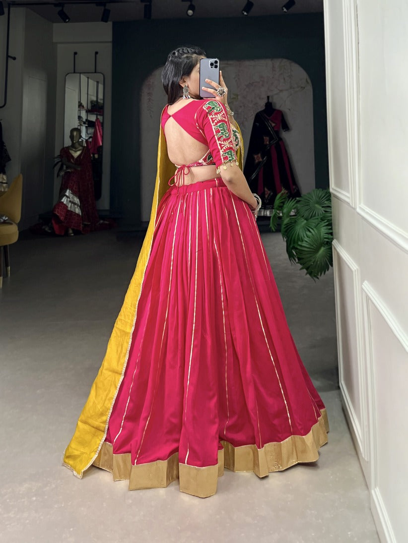 Latest Semi Stitched Lehenga Choli With Duppatta