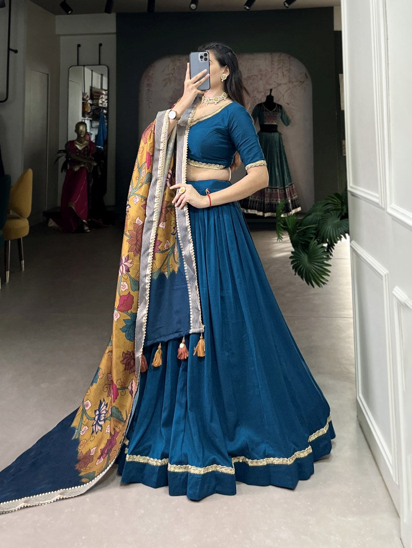 Latest Semi Stitched Lehenga Choli With Duppatta