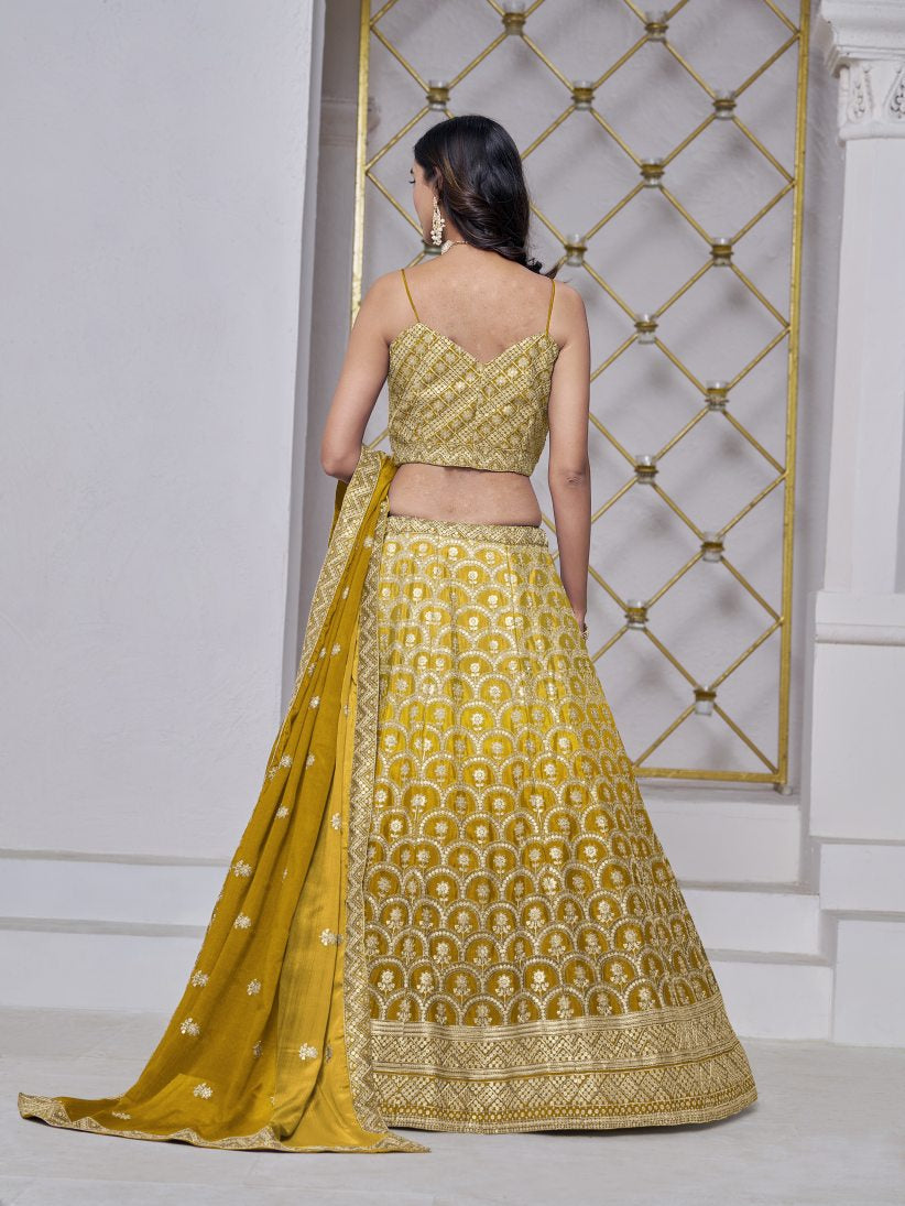 Latest Semi Stitched Lehenga Choli With Duppatta