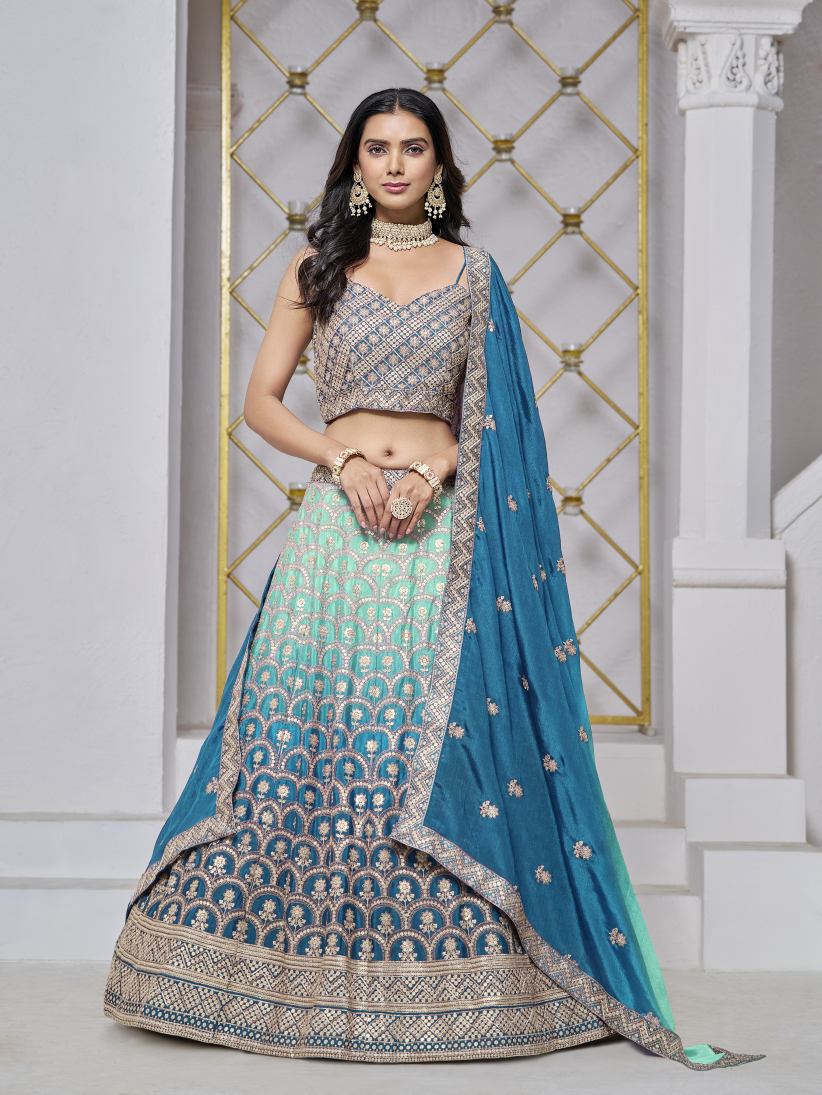 Latest Semi Stitched Lehenga Choli With Duppatta