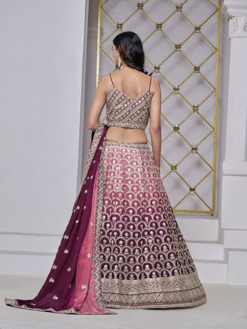 Latest Semi Stitched Lehenga Choli With Duppatta