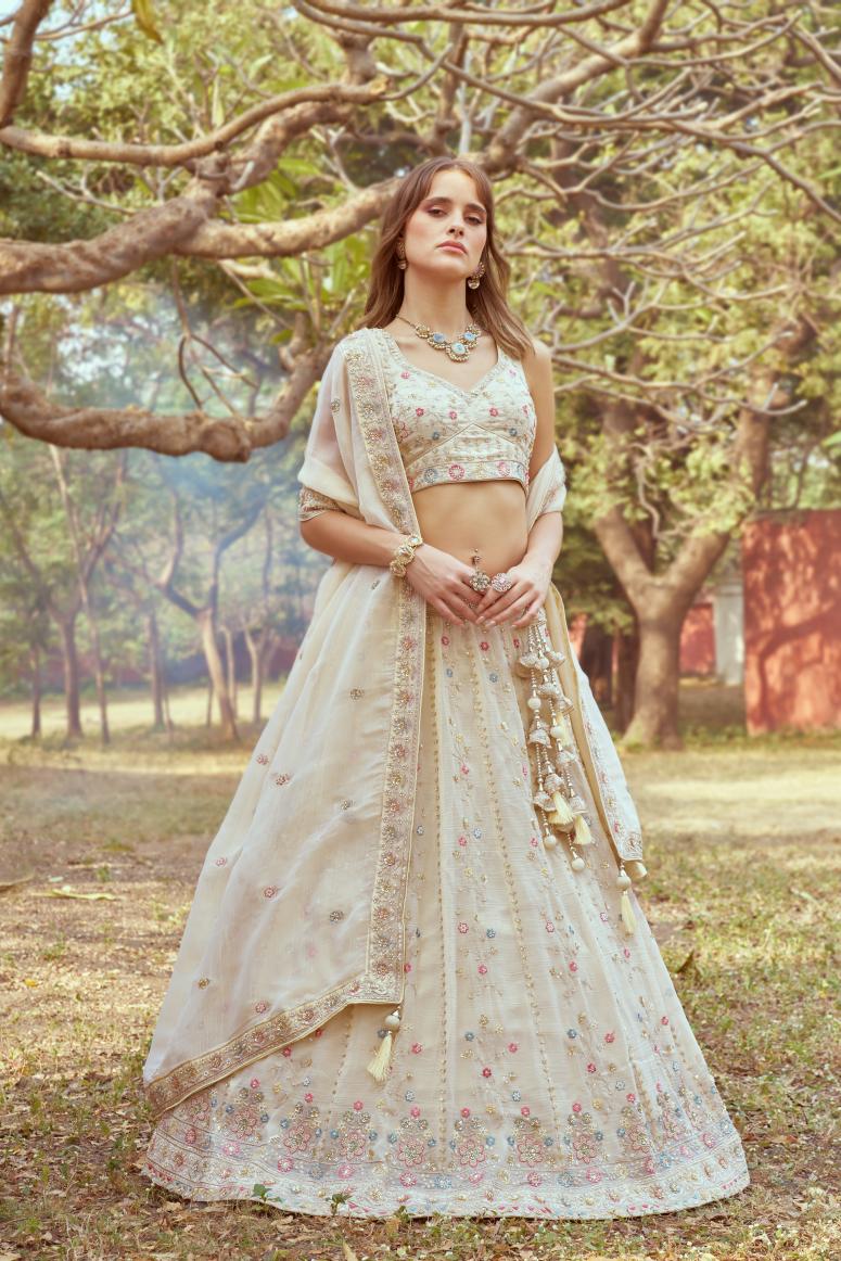 Latest Semi Stitched Lehenga Choli With Duppatta