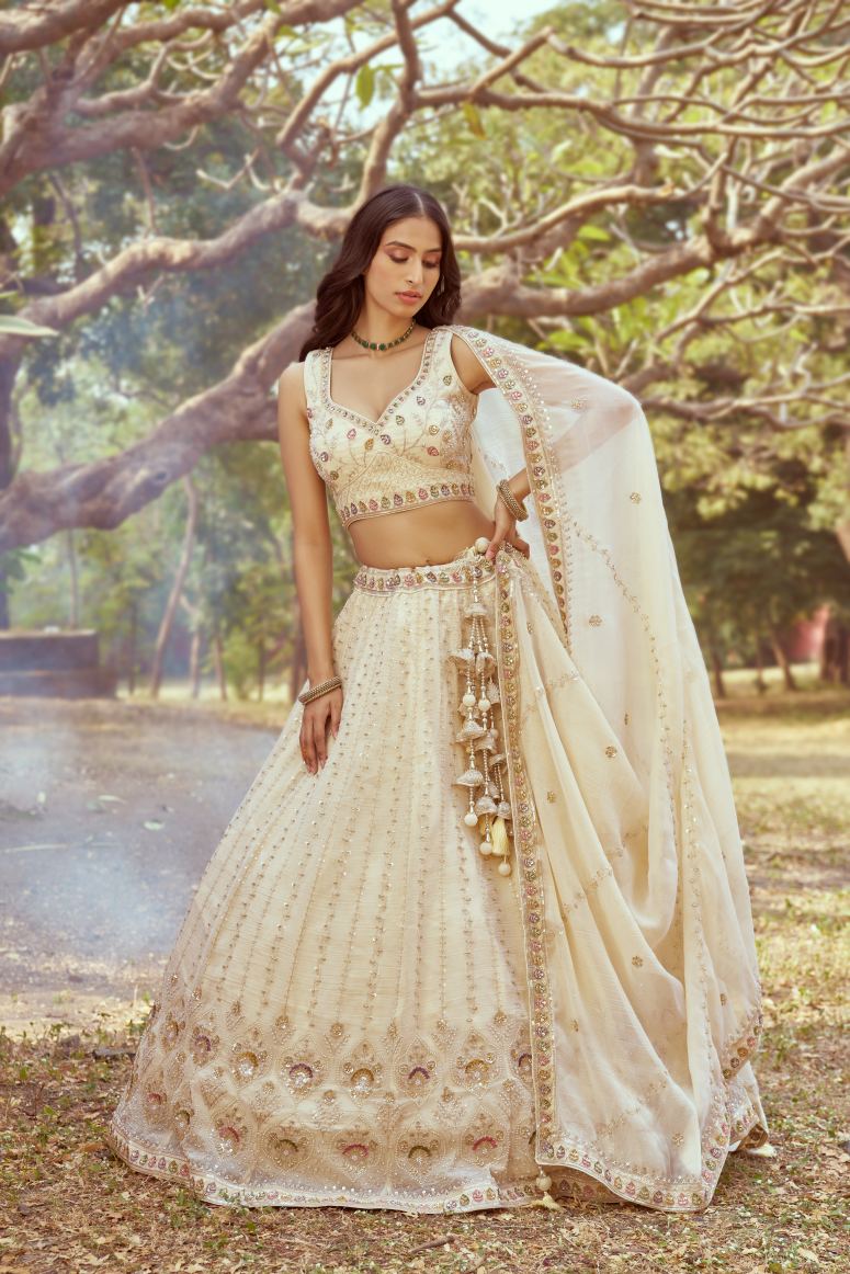 Latest Semi Stitched Lehenga Choli With Duppatta