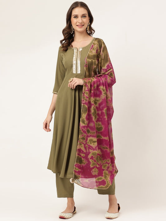 ReadyMade Kurti Set With Duppatta