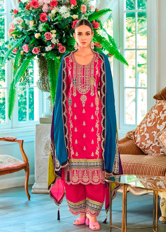 Semi Stitched Gharara/ Sharara Suits