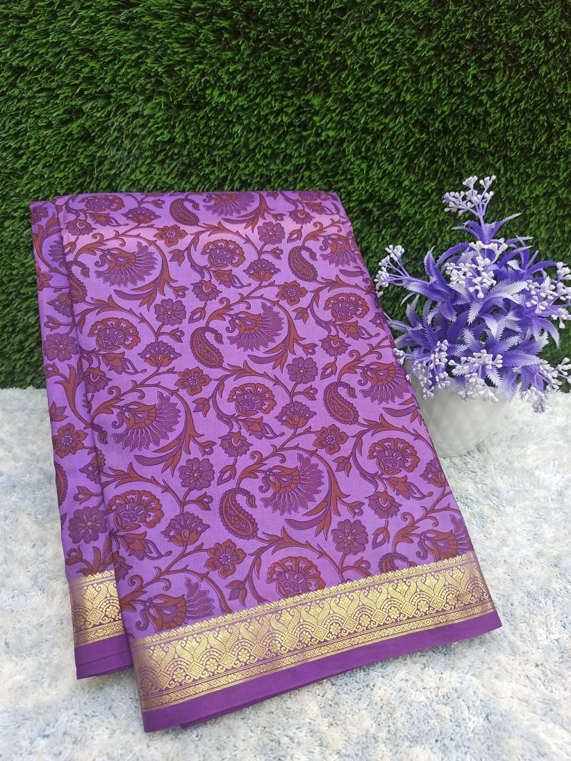 Pure Mysore Silk Saree ( 60 Grams )