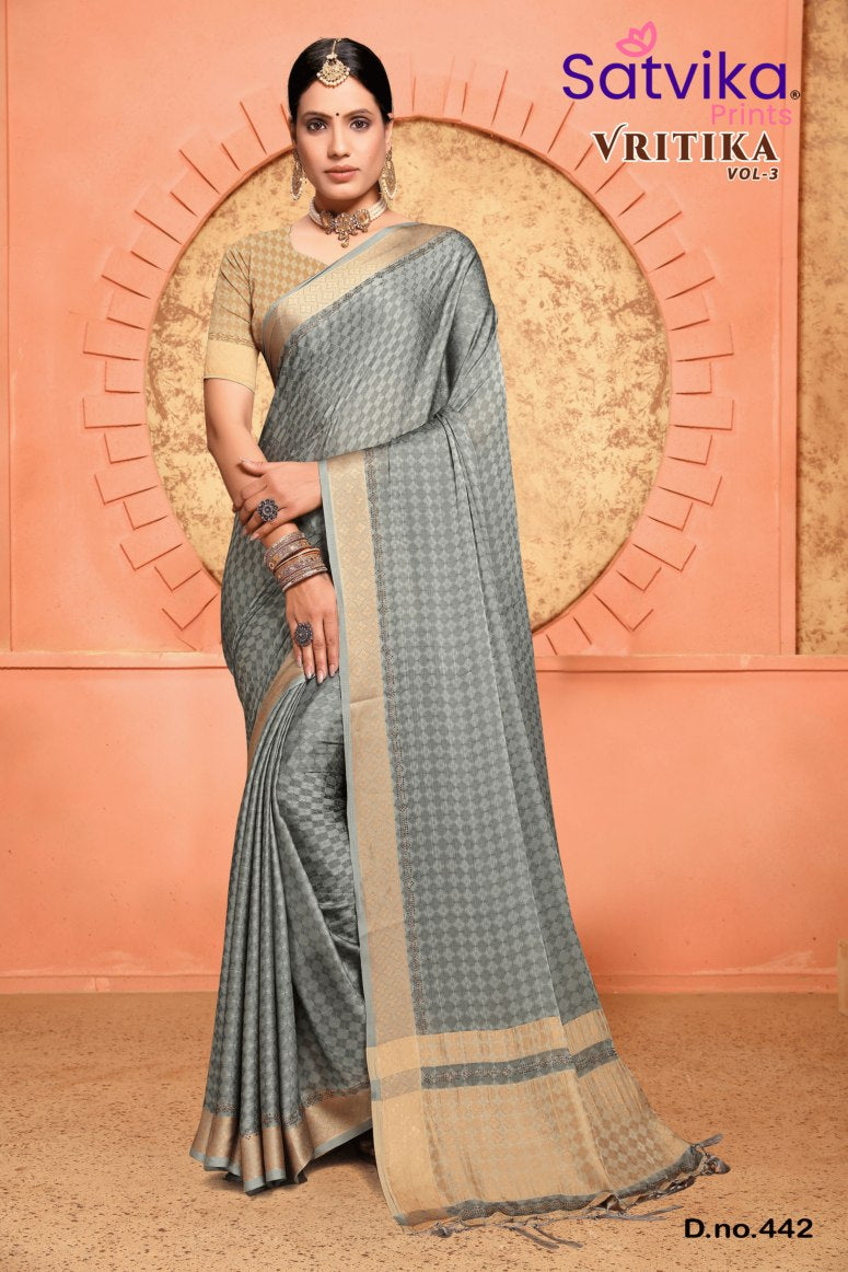 Catalog Designer Embroidery Work Saree