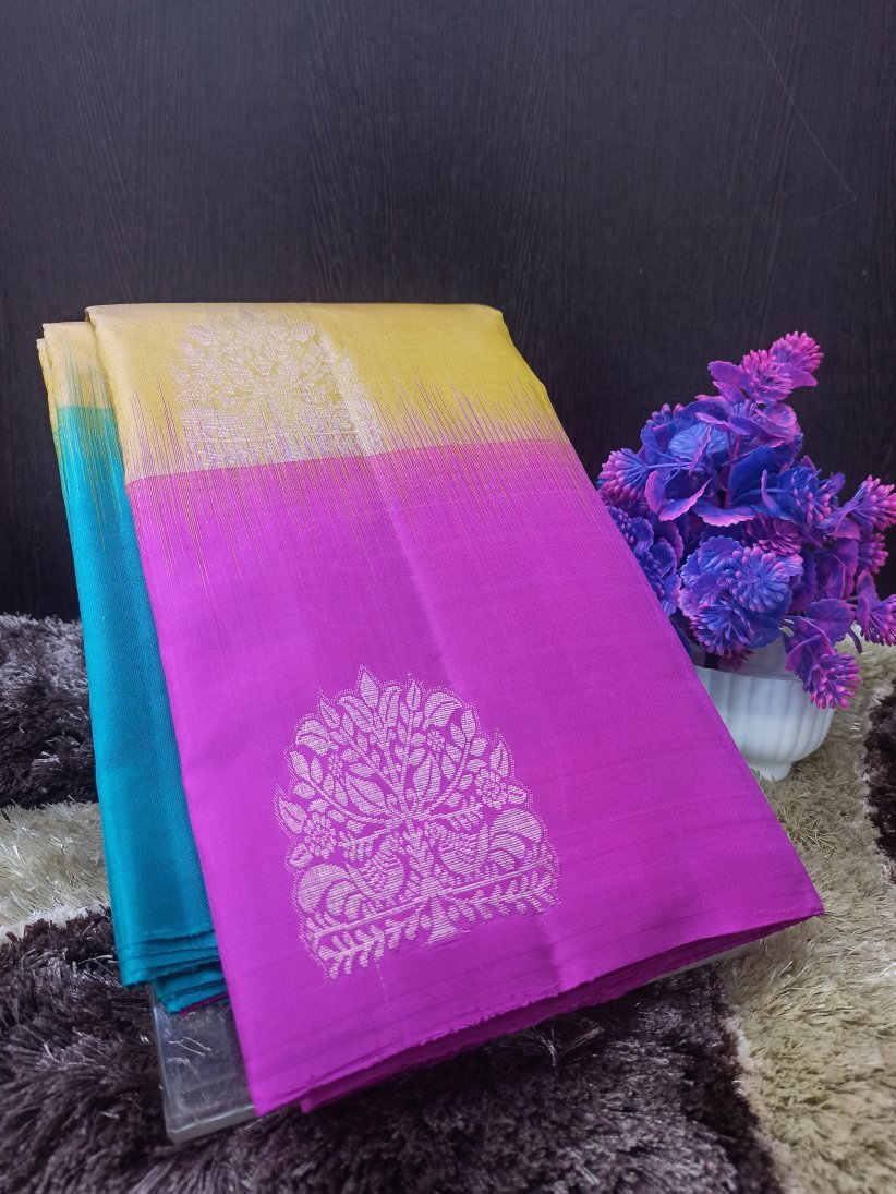 Kanchi Mix Silk Saree