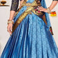 New Semi Stitiched Banarasi Lehenga Choli