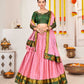 New Semi Stitiched Banarasi Lehenga Choli