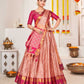 New Semi Stitiched Banarasi Lehenga Choli