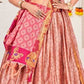 New Semi Stitiched Banarasi Lehenga Choli