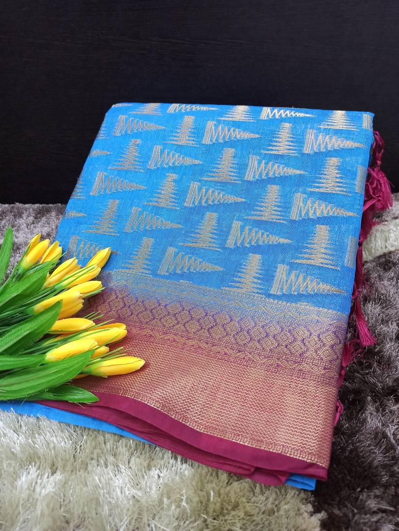 Tussar Silk Saree