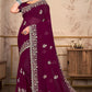 Georgette Silk saree