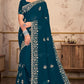 Georgette Silk saree