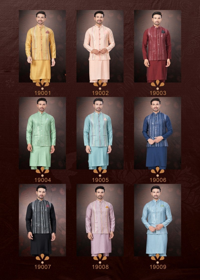 Pure Silk Kurta Pyjama