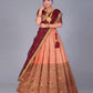 New Semi Stitiched Banarasi Lehenga Choli