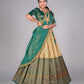 New Semi Stitiched Banarasi Lehenga Choli